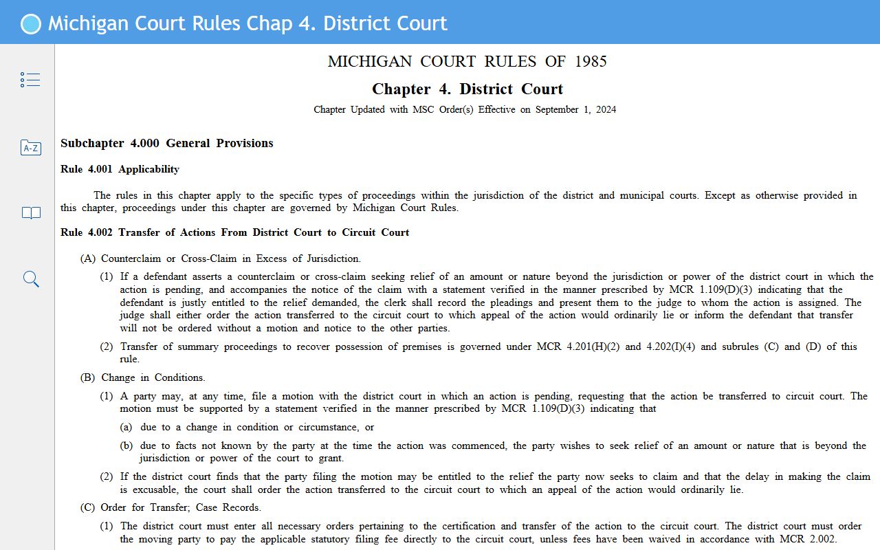Clare County court dockets